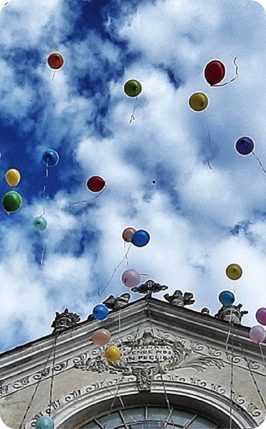 palloncini in piazza